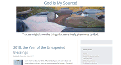 Desktop Screenshot of godismysource.org