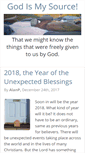 Mobile Screenshot of godismysource.org